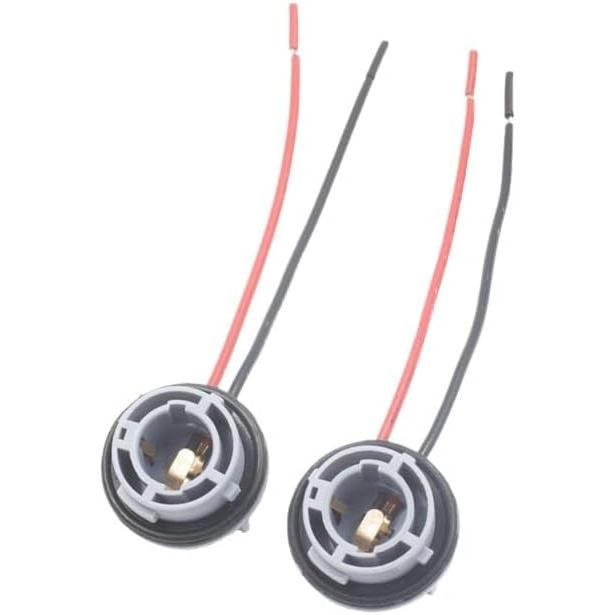 Xe Ô Tô L * / ED Bóng Đèn Giá Đỡ Ổ Cắm Bộ Chuyển Đổi Dây Kết Nối P21W 7528 1156 1157 BA15S BAY15D BA