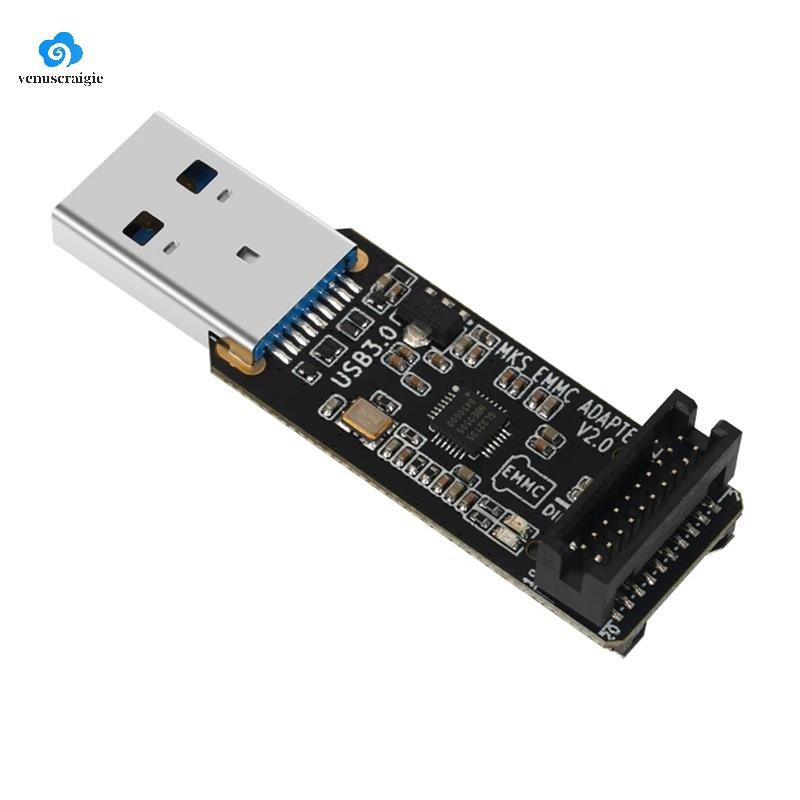 Dành Cho MKS EMMC-ADAPTER V2 Đầu Đọc Thẻ USB 3.0 Cho MKS EMMC Mô-đun Micro-SD TF Thẻ MKS Pi MKS SKIP
