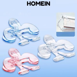 Hộp đựng sách trong suốt HOMEIN, nhựa 12° Giá đỡ đánh dấu đọc sách, Giá đỡ đọc sách trên máy tính để bàn chống trượt dễ đọc cho dụng cụ học tập dành cho học sinh