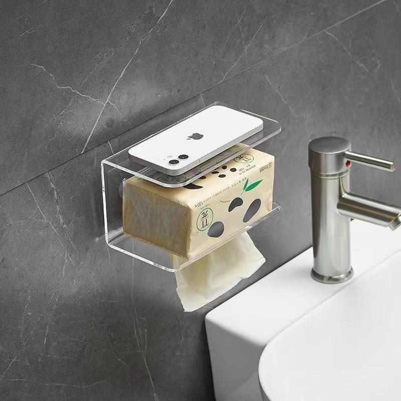 [Bộ sưu tập người 1240] Giá đỡ giấy mở dưới không đục lỗ Giá đỡ giấy lưu trữ điện thoại di động Giá 