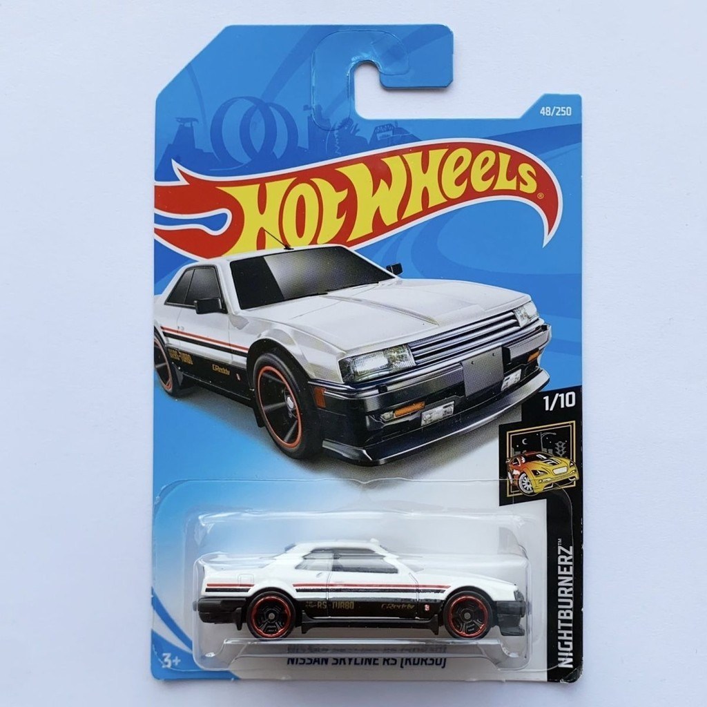 Hotwheels Hotwheels 1982 Nissan Skyline GT-R R30 Xe thể thao Nissan màu trắng