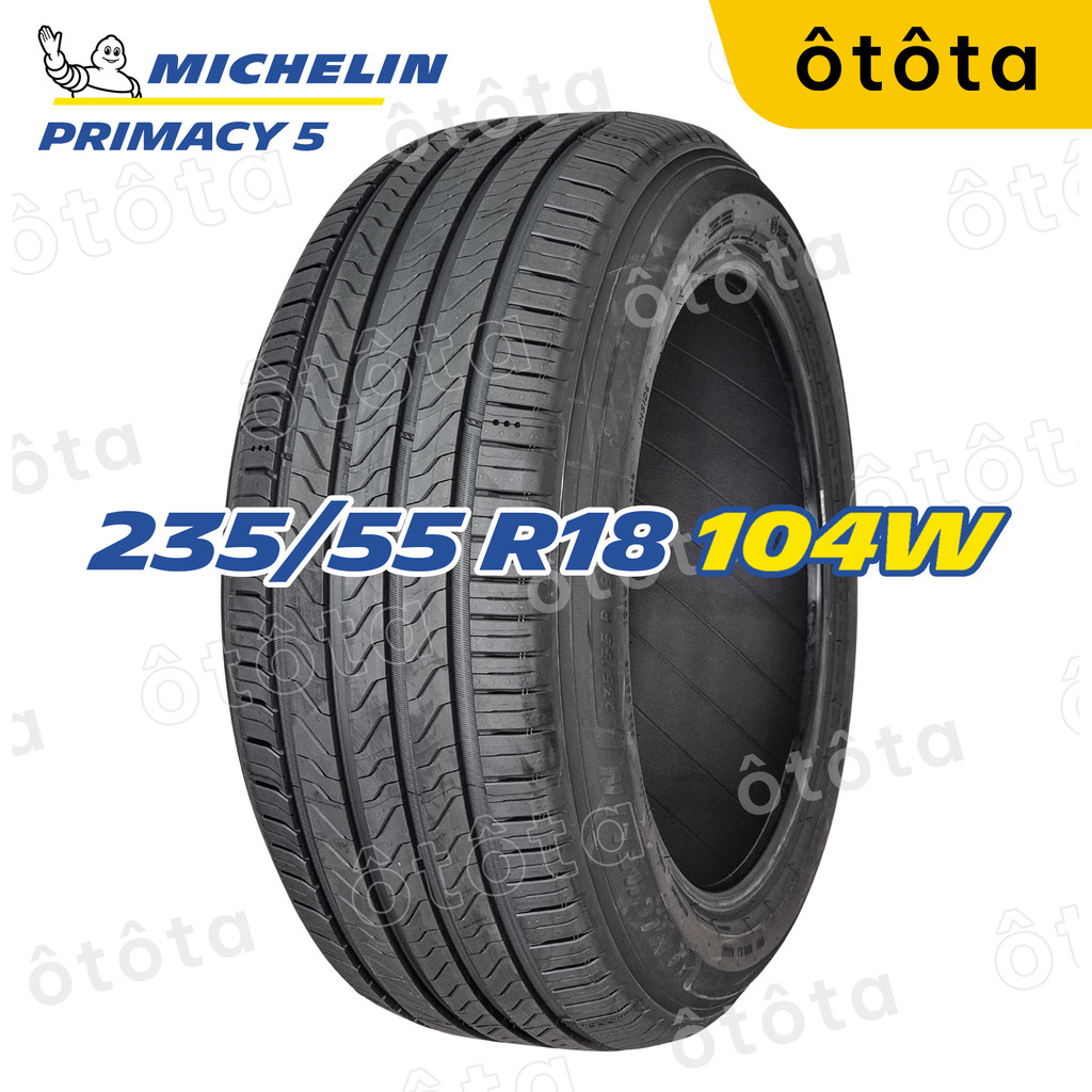 Lốp ô tô Michelin 235/55 R18 104W Primacy 5 - Chính hãng BH 6 năm (235/55R18, 235 55 R18)