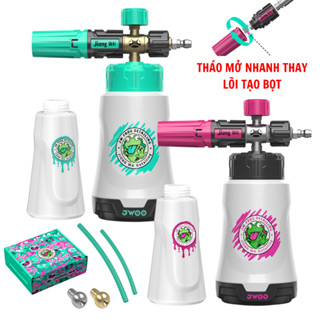  Bình Xịt Tạo Bọt Rửa Xe Jiong WA Chính Hãng – Bản Mới Tháo Nhanh Thay Lõi Dễ Dàng Cổ Ren 28mm Hỗ Trợ Dùng Bình Mini 