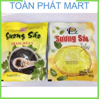   COMBO 5 GÓI  Bột sương sáo bột làm thạch TUẤN PHƯƠNG gói 50g x5  Nấu Thạch Chè  