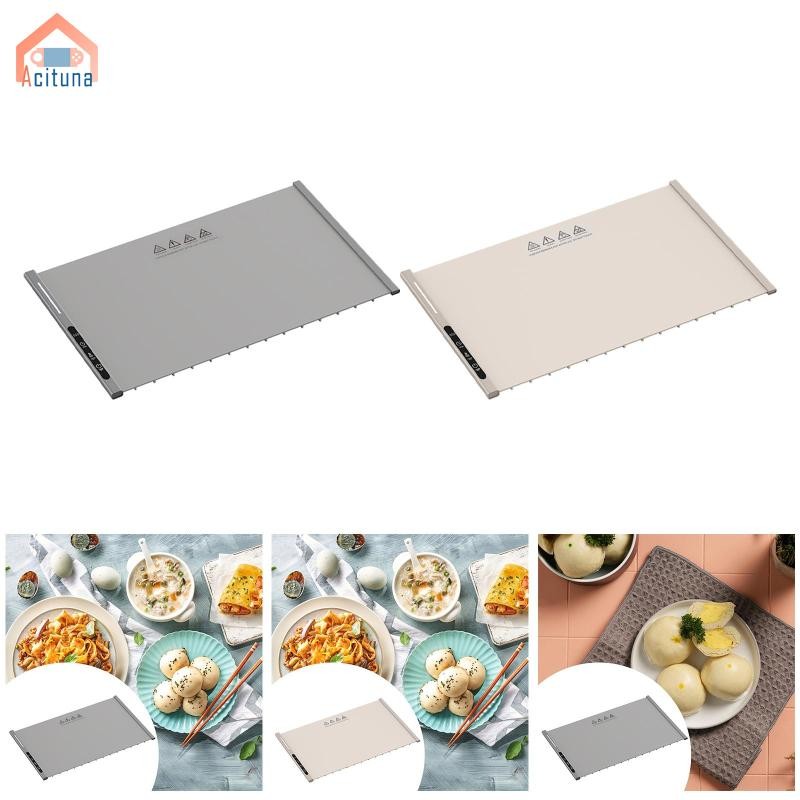 Thảm sưởi ấm thực phẩm Đĩa ăn Tấm ấm bề mặt đầy đủ Làm nóng nhanh Máy hâm Buffet đa chức năng cho bữa ăn gia đình Sử dụng hàng ngày