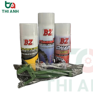 Combo Dưỡng Sên BZ + Rửa sên BZ + Dưỡng Nhám BZ Kèm Bàn chải sên 3D- Cam Kết Chính Hãng