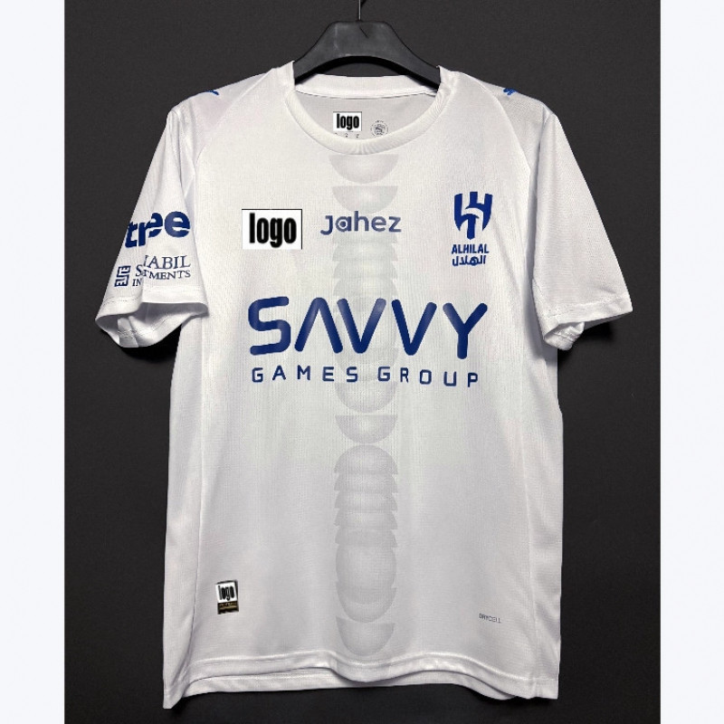 Áo bóng đá sân khách Al-Hilal 2025/26, áo ngắn tay