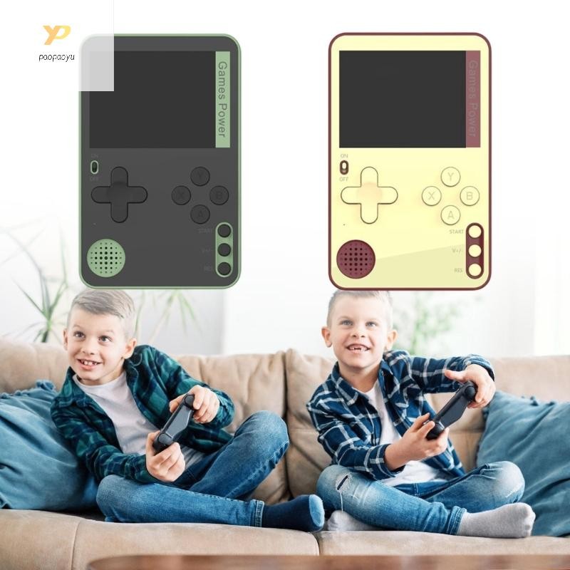 Máy chơi game cầm tay PPY 2 màn hình 4in Bảng điều khiển Video siêu mỏng tích hợp 500 trò chơi Máy chơi game cổ điển di động
