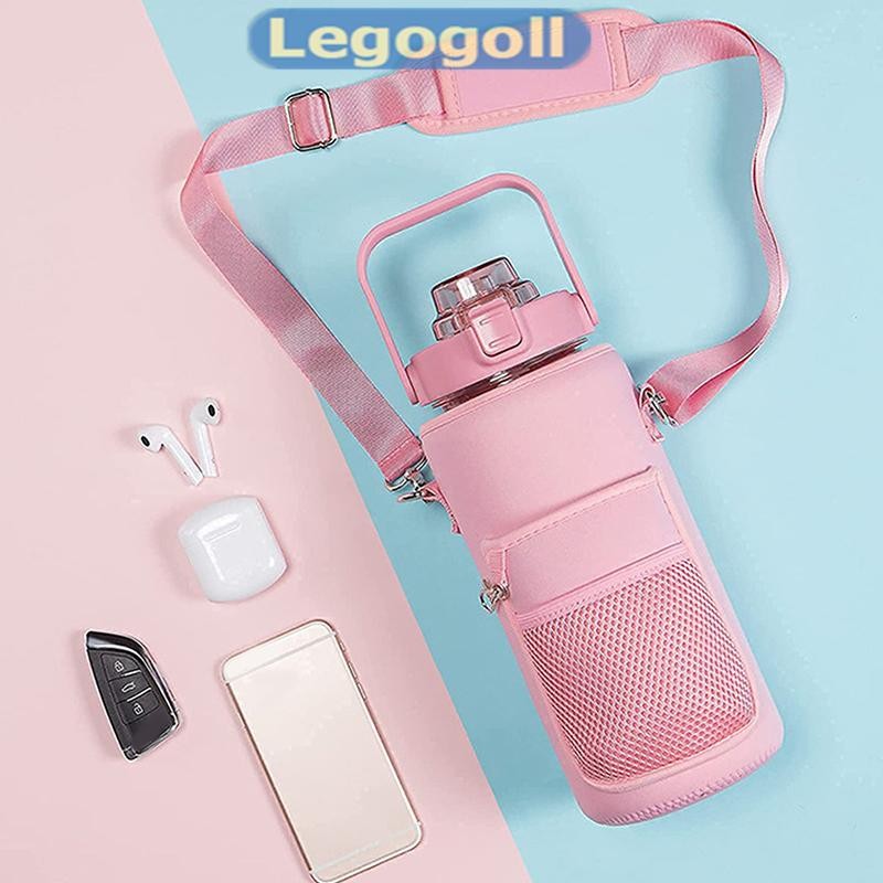 Legogoll Túi đựng bình nước di động có túi đựng điện thoại cho Stanley 64oz Tumbler có tay cầm Túi đ