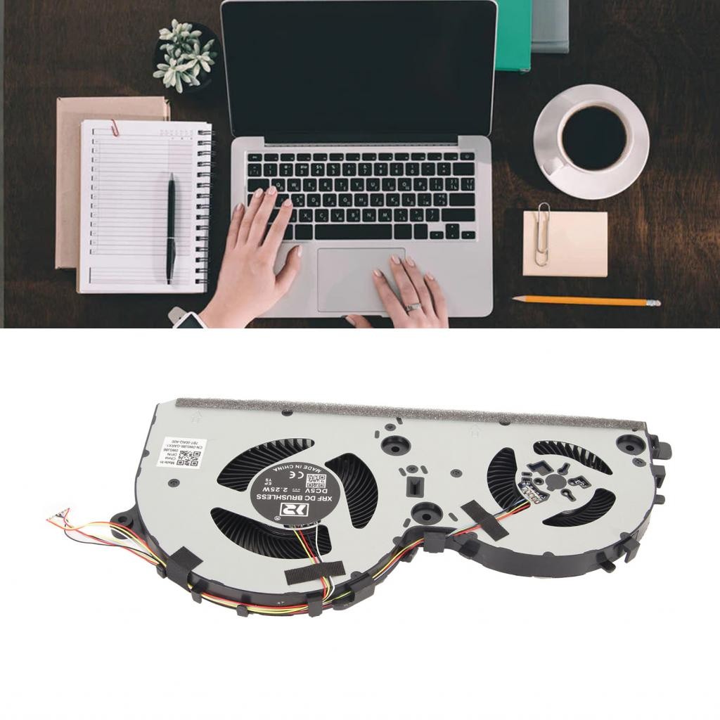 Quạt làm mát CPU máy tính xách tay yaiueir cho Ideapad L340 Gaming L340-17IRH L340-15IRH Series ND85