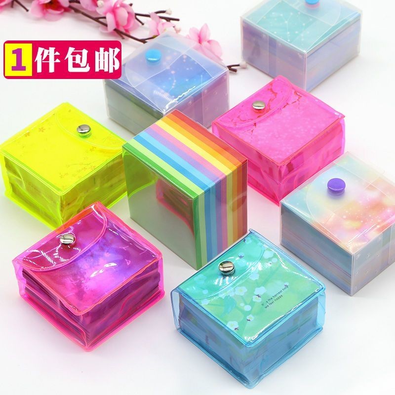 Hộp Bảo Quản Nhỏ Origami Vuông Origami Origami Giấy Màu Handmade Giấy Bầu Trời Đầy Sao Giấy In