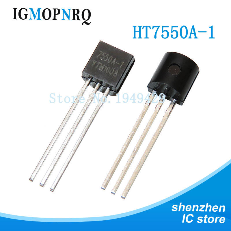 10 CÁI HT7550-1 TO92 HT7550A-1 TO92 7550A-1 7550-1 HT7550 mới và IC