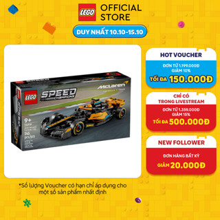 LEGO SPEED CHAMPIONS 76919 Đồ chơi lắp ráp Siêu xe McLaren F1 (245 chi tiết)