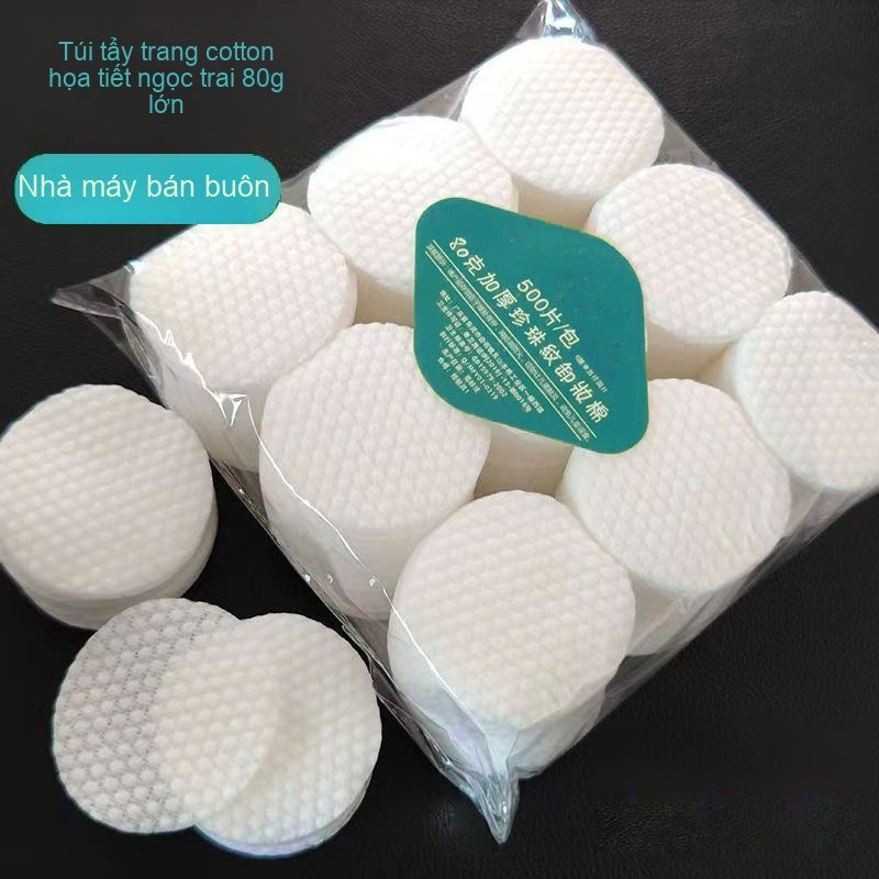 Bông tẩy trang dạng gói lớn bông tẩy trang dày bông tẩy trang cho mặt