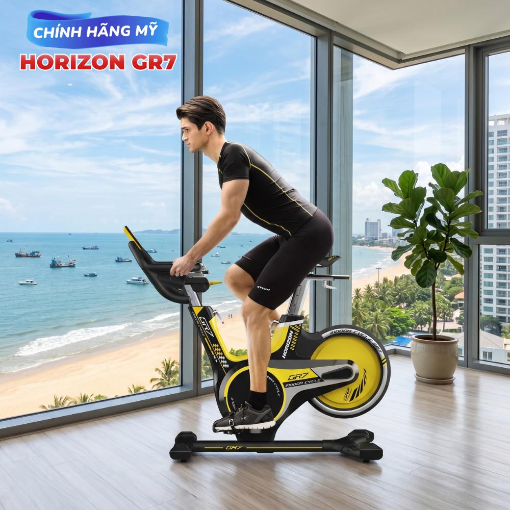 Horizon GR7 Xe đạp trong nhà thể thao Thiết kế công thái học