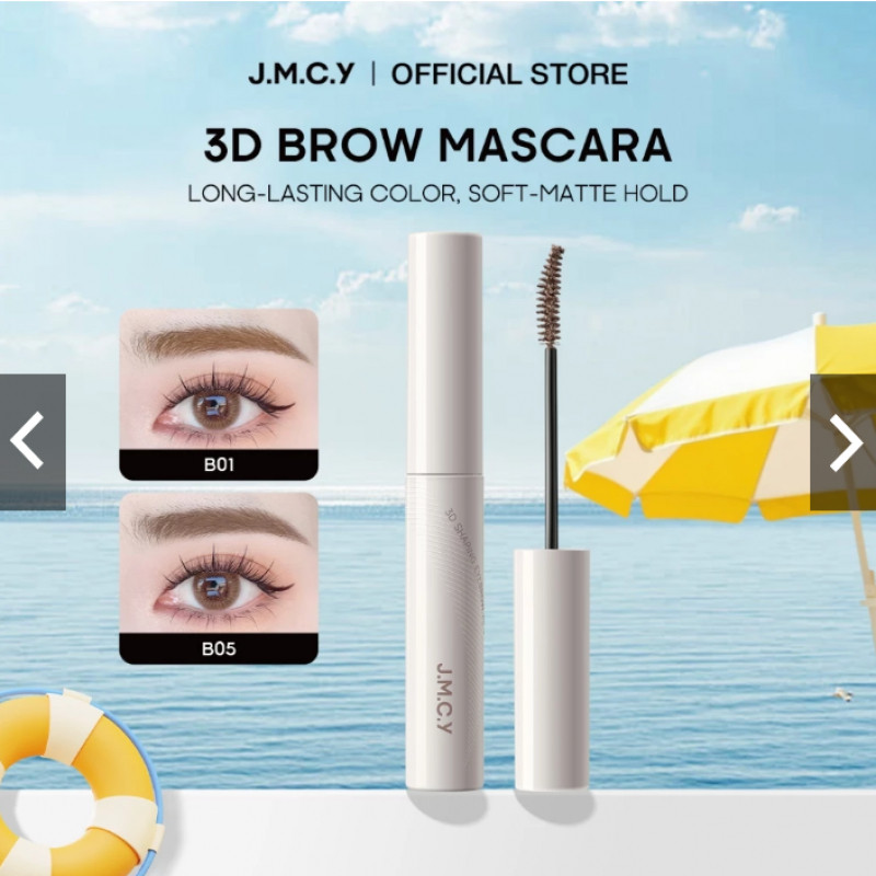 JMCY Lông Mày Mascara Matte Velvet Lông Mày Tint 12H Chống Mồ Hôi Không Mờ Tự Nhiên Hoàn Thiện GMDN
