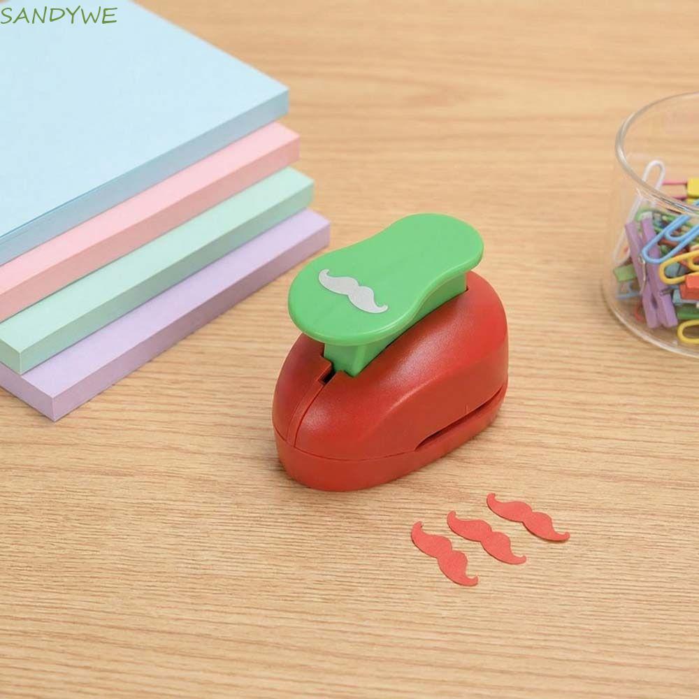 SANDYWE Stamp Border Punch, Lỗ Puncher Stamp Shape Butterfly Knot Embossing Machine, Văn Phòng Phẩm 