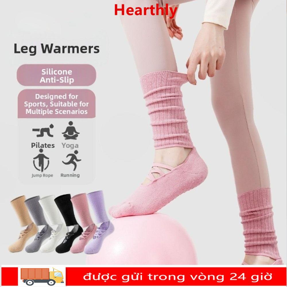 Tất tập Yoga HEARTHLY, Tất Cotton Pilates thấm mồ hôi, Kẹp chống trượt thông thường Harajuku Street 