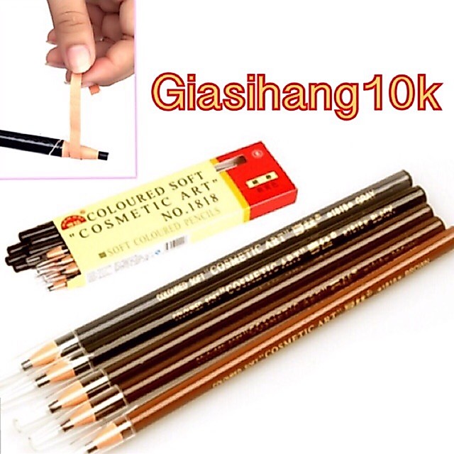 Sỉ 12 chì kẻ mày dạng xé, bóc