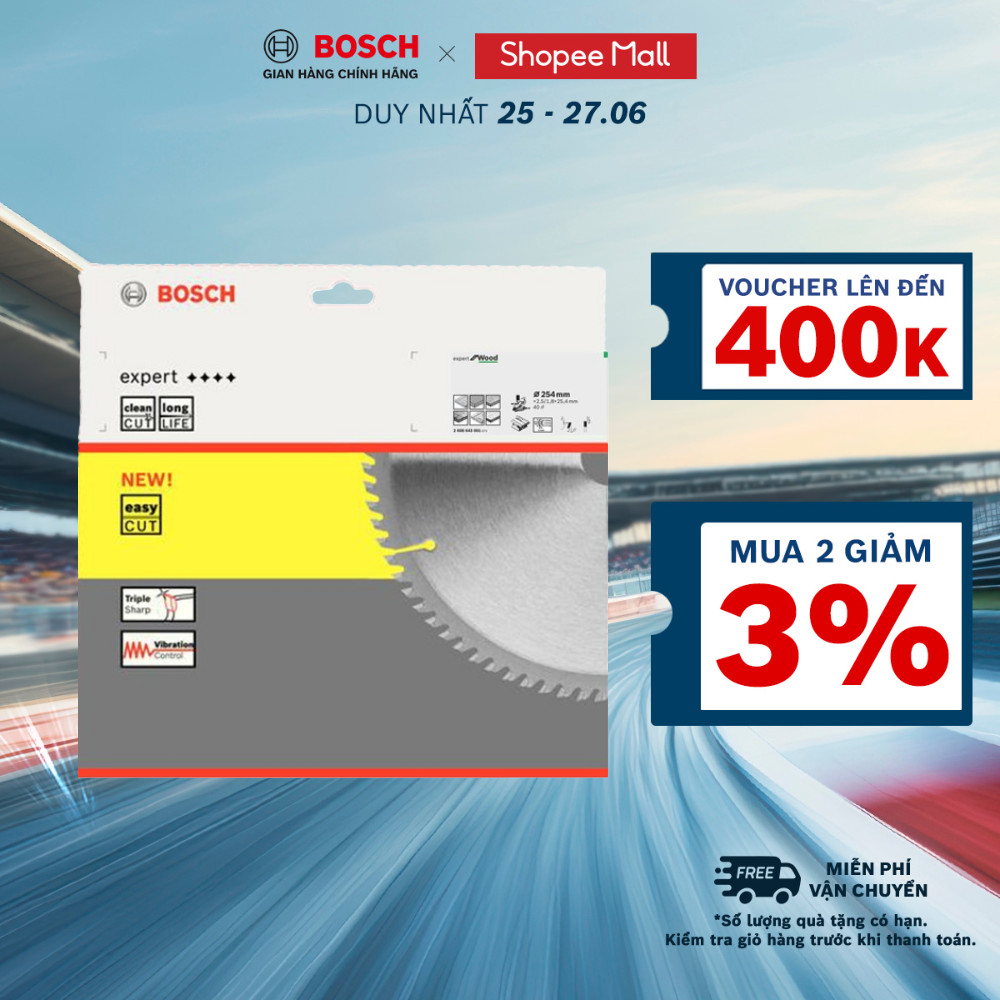 Lưỡi cưa gỗ Bosch chất lượng chuẩn Đức