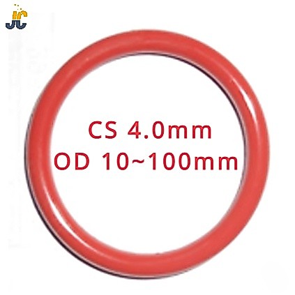 Vòng Đệm silicone Chịu Nhiệt Cao 4.0Mm * od12-75mm