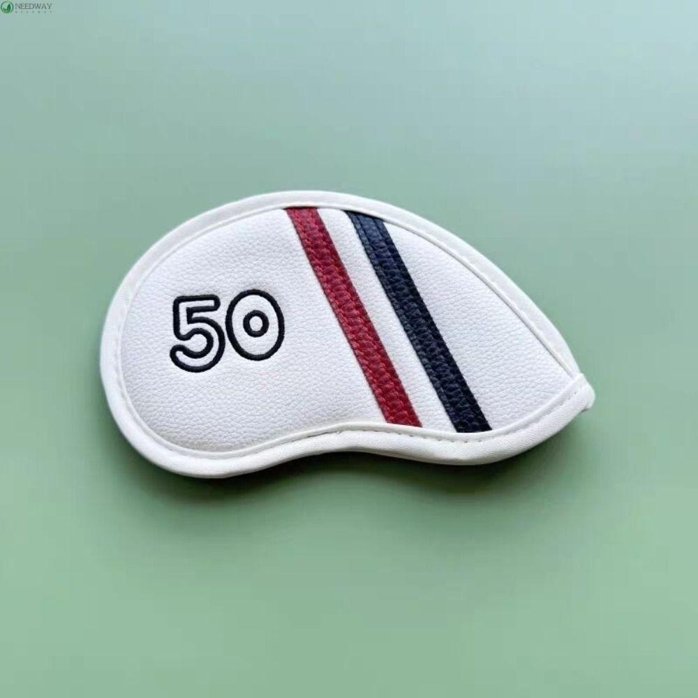 NEEDWAY Golf Wedge Cover, Angle Club Da PU Sand Wedge Headcover, Universal 48 50 52 54 Độ Số Lớn Chố