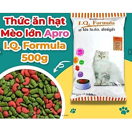 Thức ăn hạt Apro 500gr cho Mèo trưởng thành - ThuCung3Mien