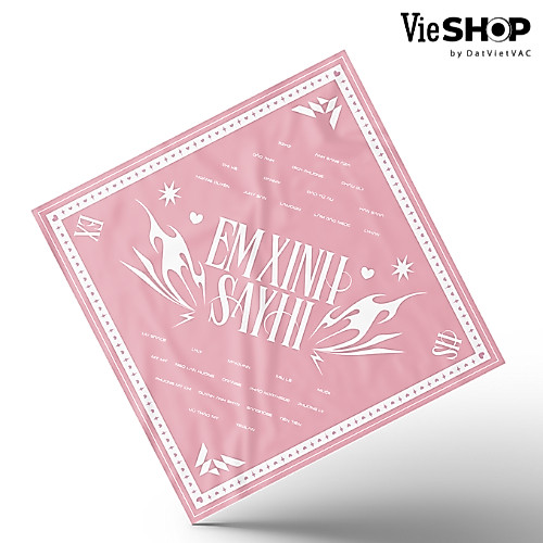 Em Xinh "Say Hi" Bandana (Khăn lụa) / Be The Aura