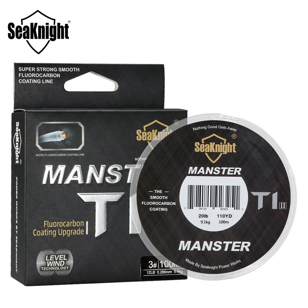 Popular~seaknight Carbon-coated fishing line, lure leader line, tensile main line, sub-line, carbon 