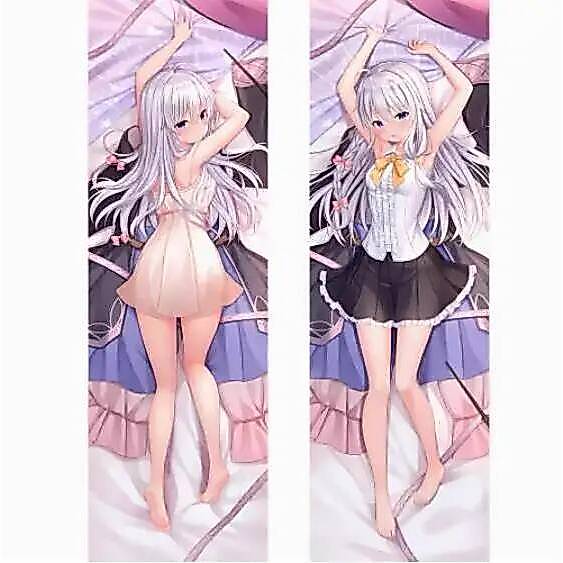 Phù thủy lang thang: Dakimakura Hành trình Cosplay của Elaina Vỏ gối Anime Gợi cảm Hing Body Otaku Đ
