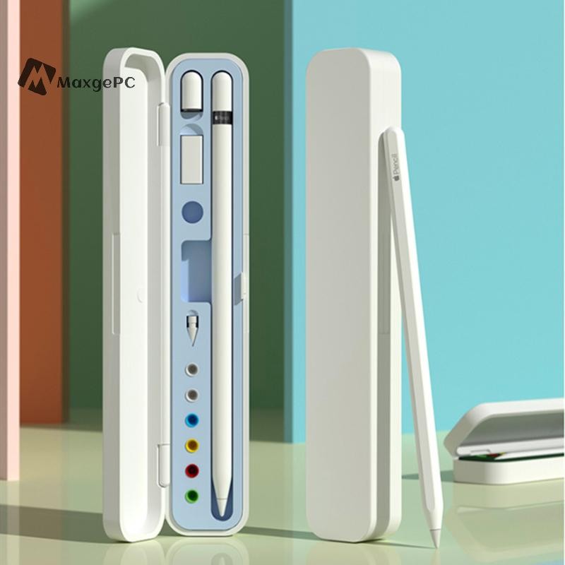 [Max-t] Hộp đựng bút chì cầm tay 2 1 Hộp đựng bút Stylus cho bút chì Hộp nhựa thế hệ thứ 1 Mới