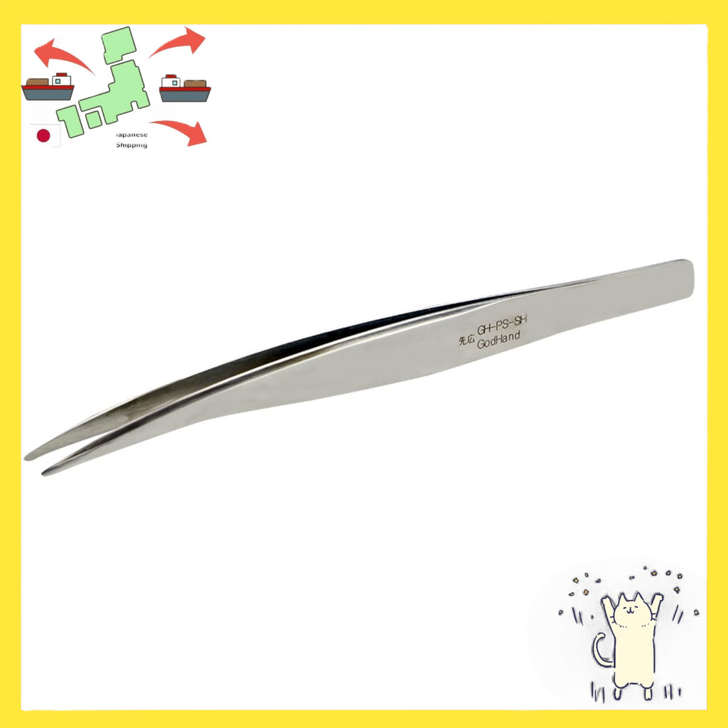 [Japanese Version] GodHand Power Tweezers Wide Tip GH-PS-SH Hobby Tool