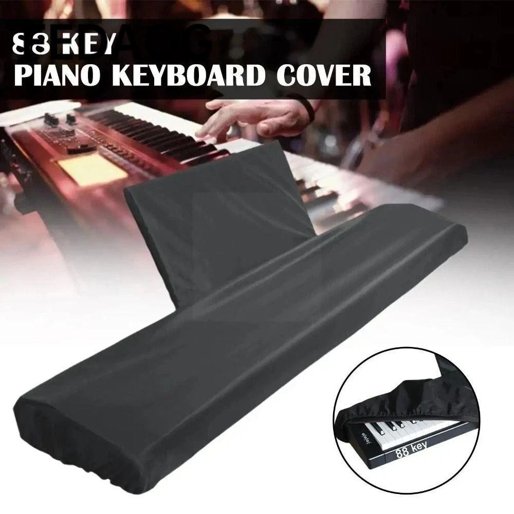 Vỏ chống bụi đàn piano điện tử FEDAOG, Vỏ bàn phím 61 / 88 phím đàn hồi, Vỏ bảo vệ đàn piano dây rút thoáng khí chống bụi