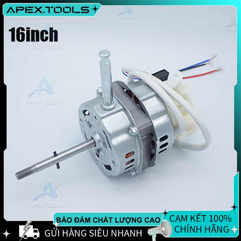 Đầu quạt không chổi than 220V 16 inch - Nút kéo trục động cơ
