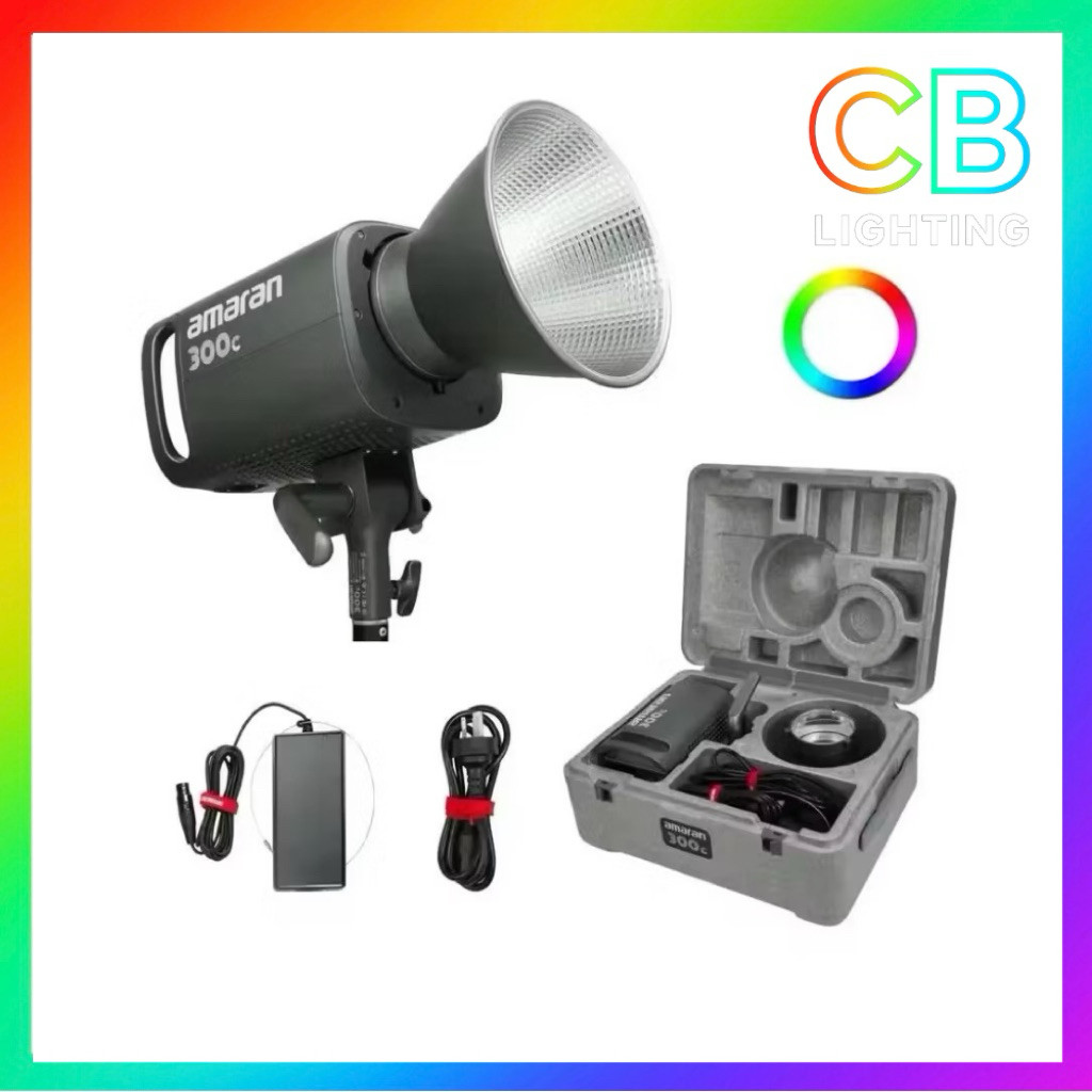 Amaran 300C - Đèn Led Amaran 300C RGB LED Monolight | Hàng Chính Hãng | Bảo Hành 12 Tháng