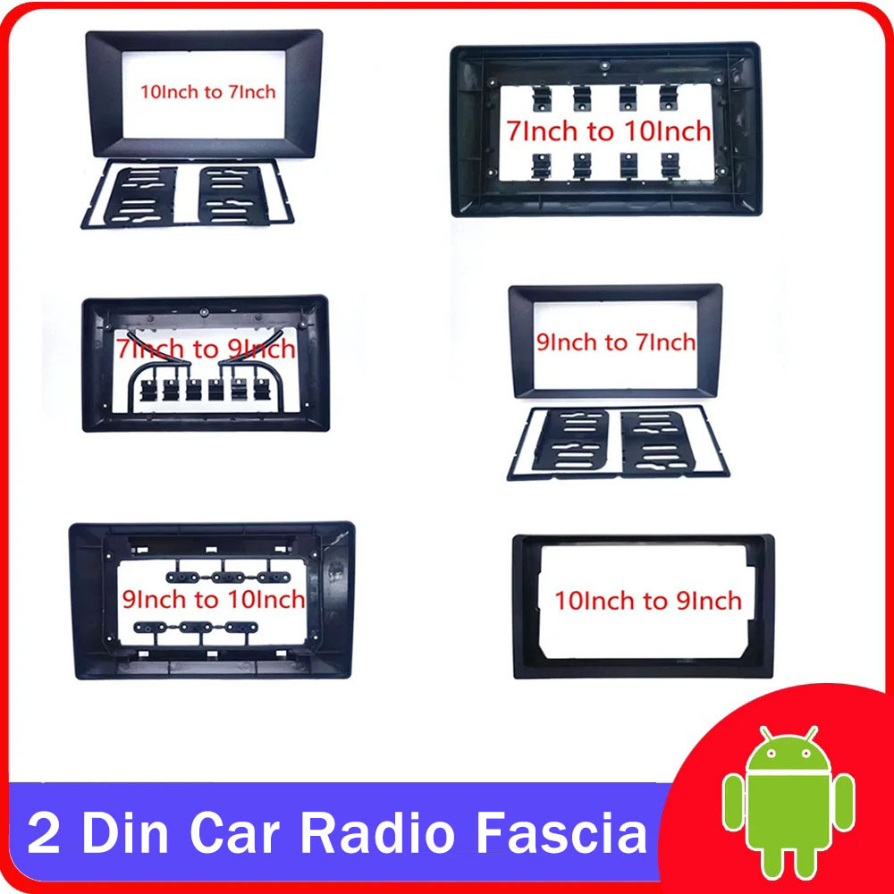 Khung vỏ vô tuyến Android Player 2 din 9 "& 10.1" Universal