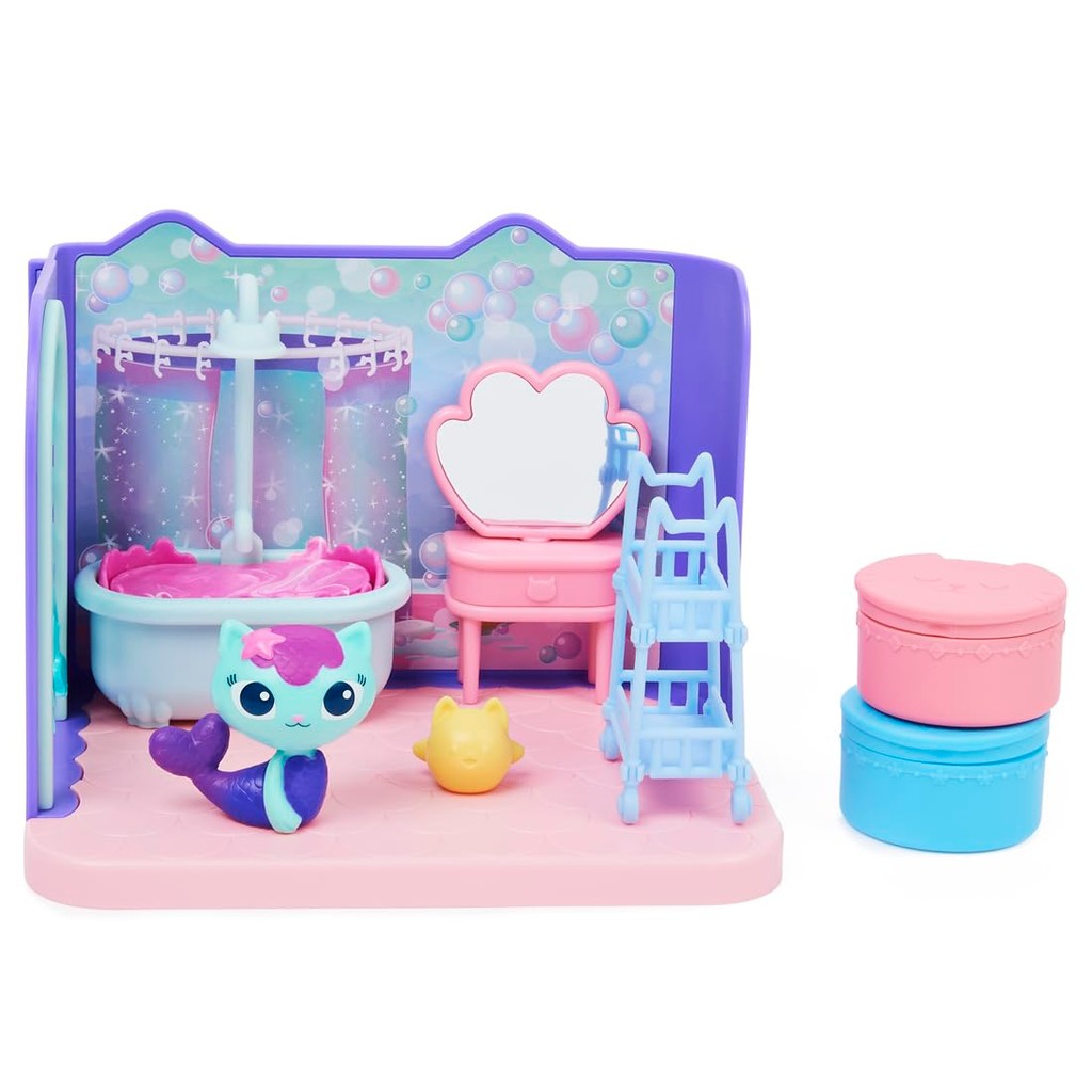 Gabby's Dollhouse Meerkat Bathroom Set