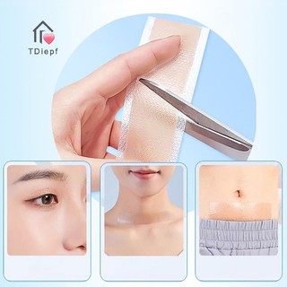 [TDiepf] 1 cuộn Tấm sẹo silicon, Tấm sẹo silicon, Băng che sẹo tự dính Chăm sóc da Chống thấm nước và thoáng khí MỚI