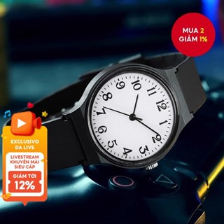 Đồng hồ sinh viên Unisex - Dây cao su linh hoạt, Phong cách thiết yếu & hợp thời trang