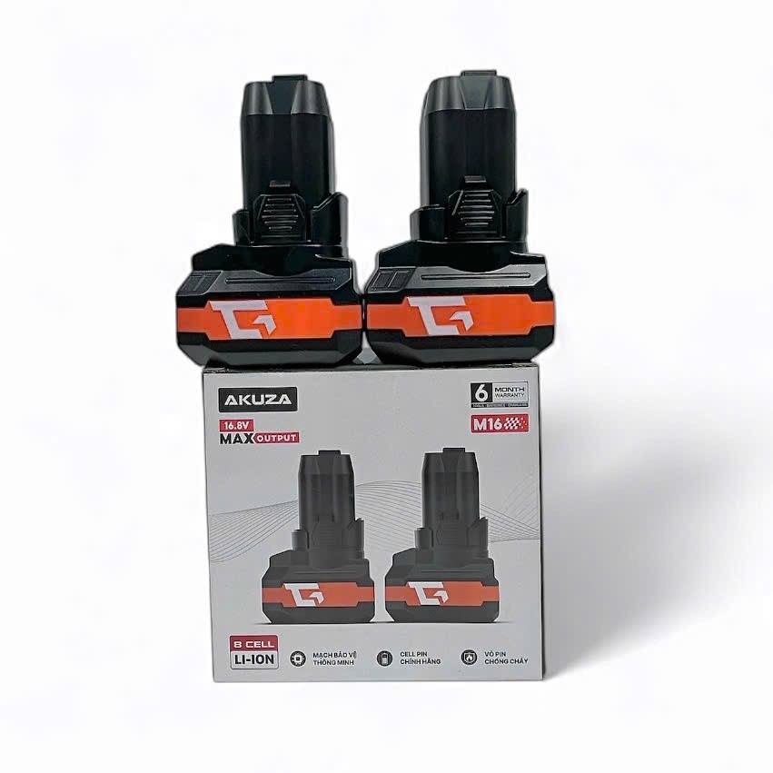 PIN AKUZA K8_ COMBO 2PIN 8 CELL PHIÊN BẢN NÂNG CẤP DÙNG CHO CÁC MÁY 4CELL LOẠI CHÂN CẮM KHE GÀI