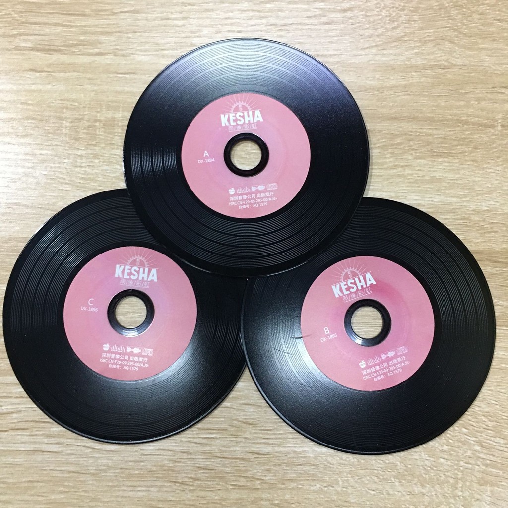 KESHA Sau Cầu Vồng Châu Âu Mỹ Bài Hát Chọn Lọc Lossless Chất Lượng Cao Vinyl 3CD Xe CD CD CD CD CD20