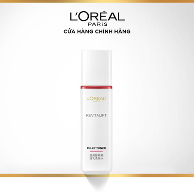 [QUÀ TẶNG KHÔNG BÁN] Nước cân bằng giúp cấp ẩm làn da L'Oreal Paris Revitalift Advanced Aqua  Milky Toner 65ml