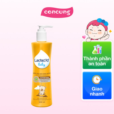 Sữa tắm gội bảo vệ cho bé Lactacyd Active Play 500ml