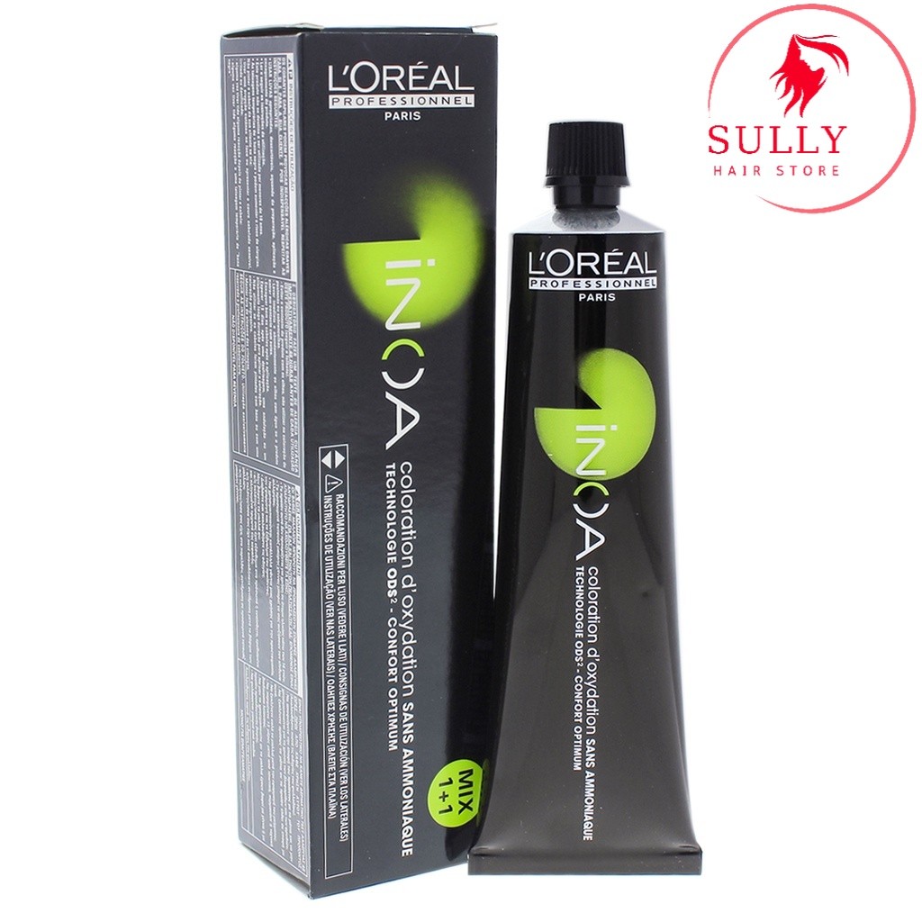 [Sully Hair] Màu nhuộm tóc Inoa Ammonia Free Permanent Hair Color 60ml