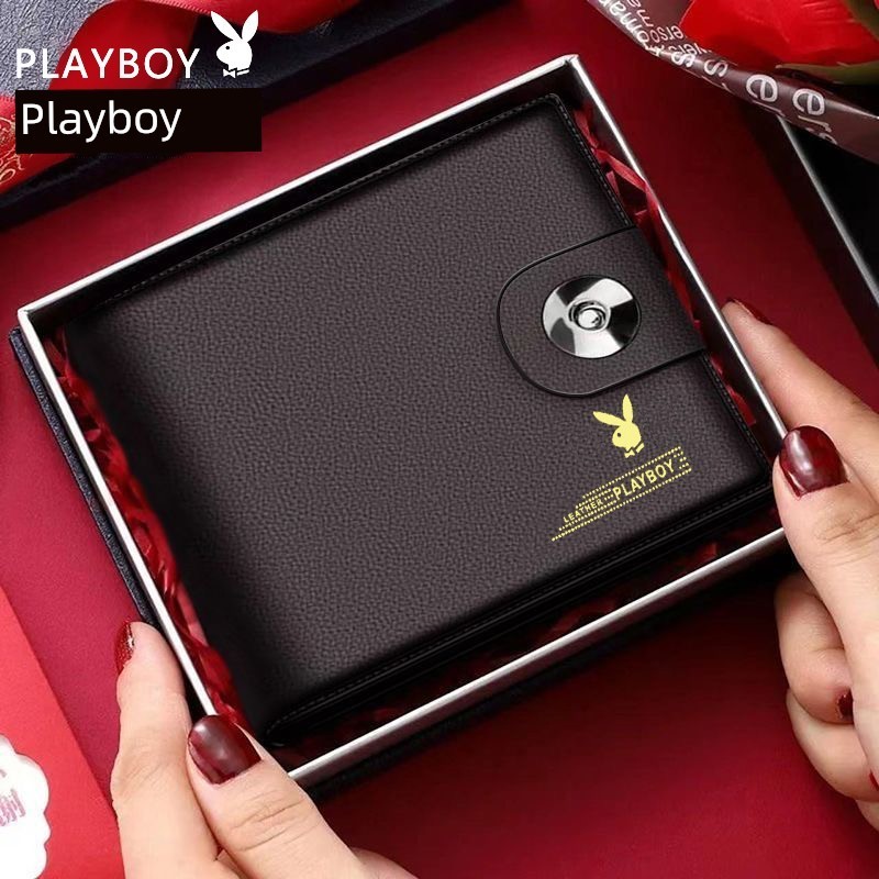 ví tiền nam học sinh ví tiền nam Ví hai trong một khóa nam Playboy
