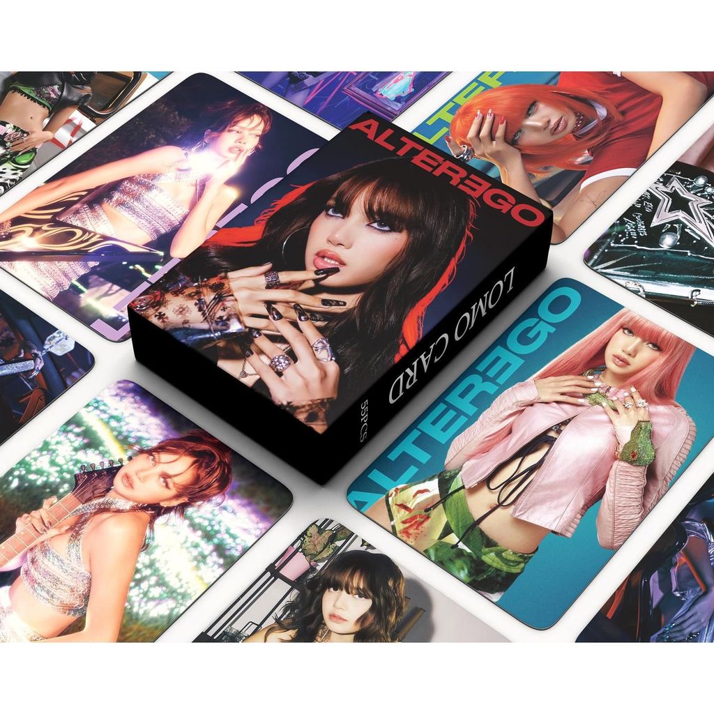 Set 55 lomo card BLACKPINK LISA - Alter Ego 2025
