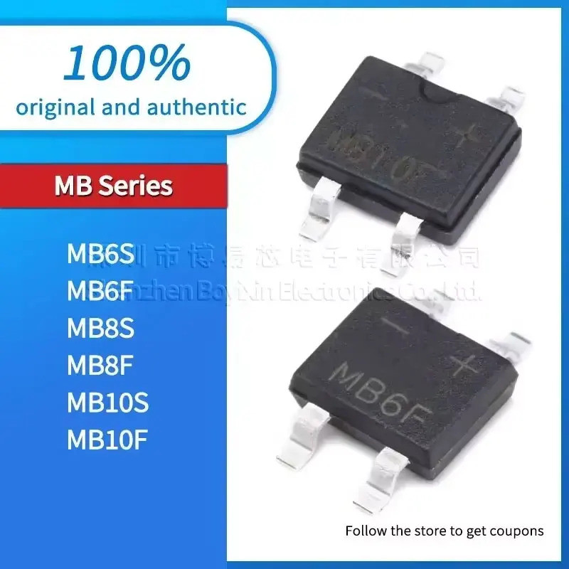 5 chiếc MB10F MB10S MB8F MB8S MB6F MB6S sop chip ic