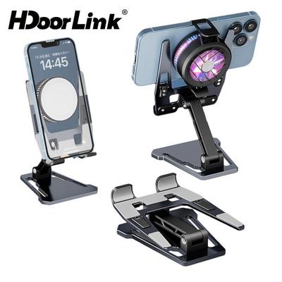 Giá đỡ làm mát máy tính để bàn có thể gập lại HdoorLink Giá đỡ điện thoại di động có thể điều chỉnh Giá đỡ bàn