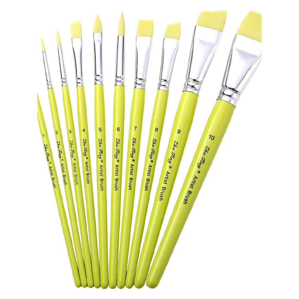 Tre Pavilion Rainbow Facial Paint Pen Body Paint Brush Face Color Face Special Embossing Pen Nylon B