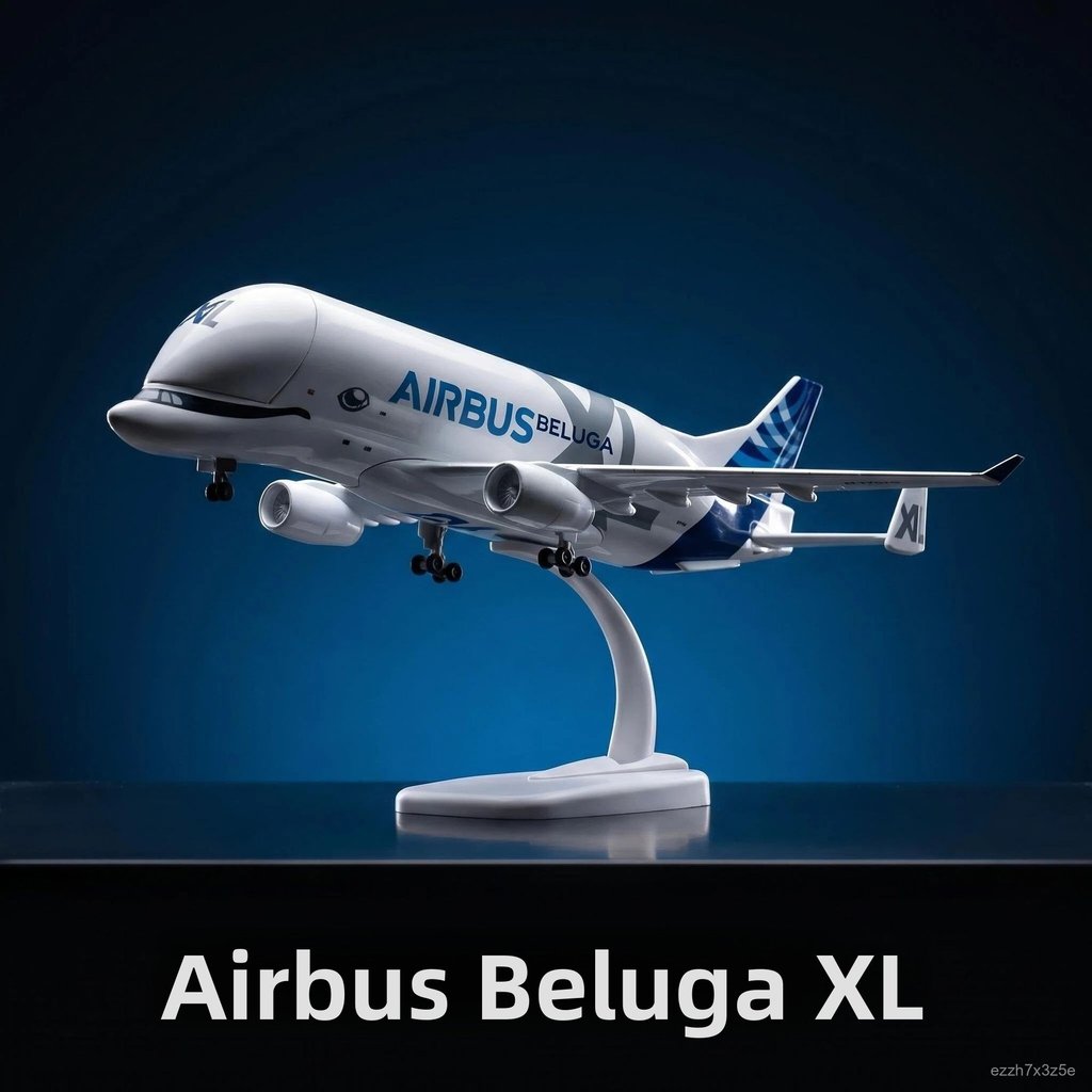 Mô hình máy bay Airbus Beluga XL Cá Voi Trắng độ nét cao mô phỏng phi cơ hàng không hộp quà tặng doa